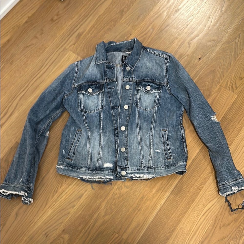 GAP Blue Jean Jacket Classic Denim Style